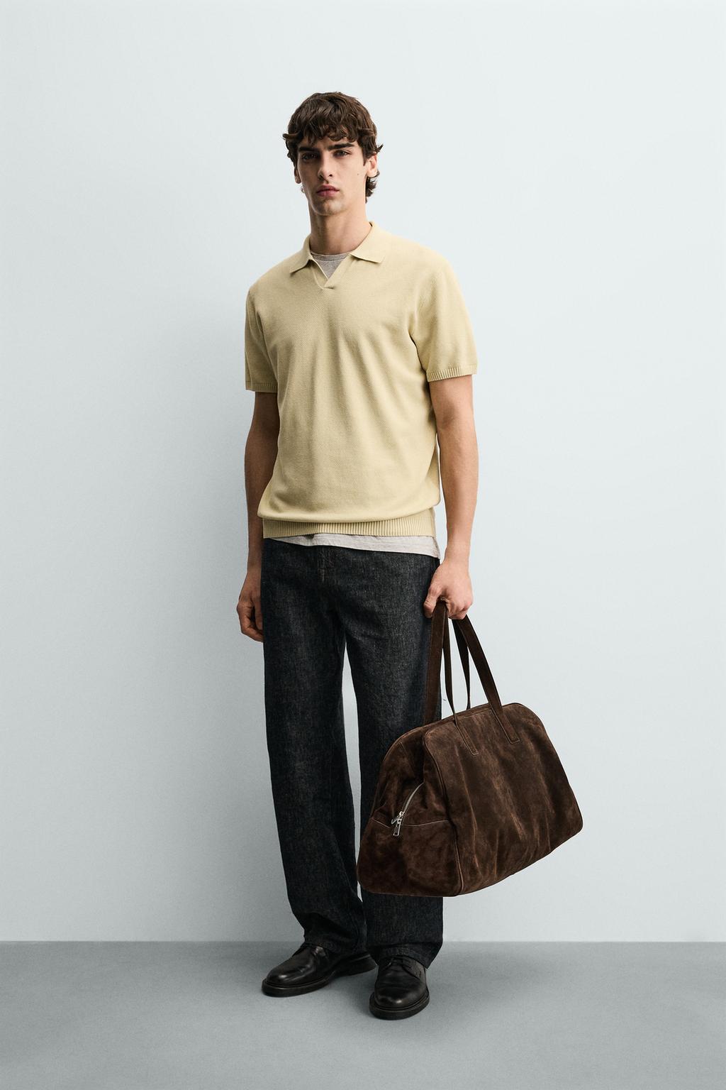 ПОЛО ИЗ РЕЛЬЕФНОГО ТРИКОТАЖА