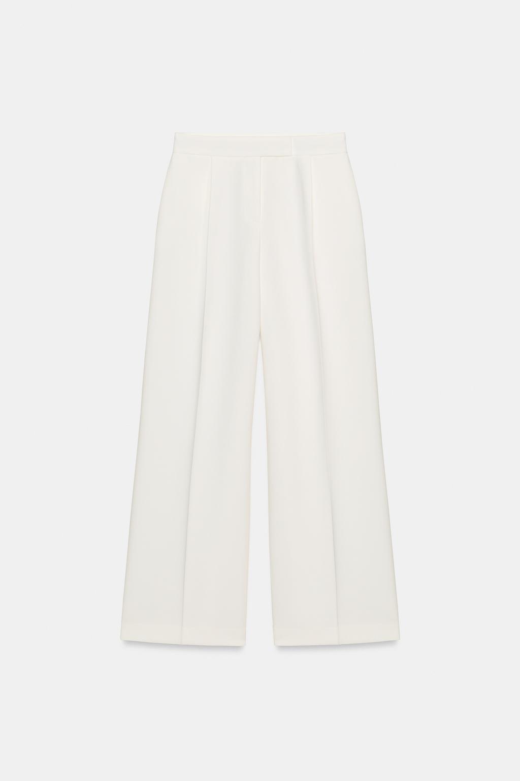 ШИРОКИЕ БРЮКИ С ЗАЩИПАМИ