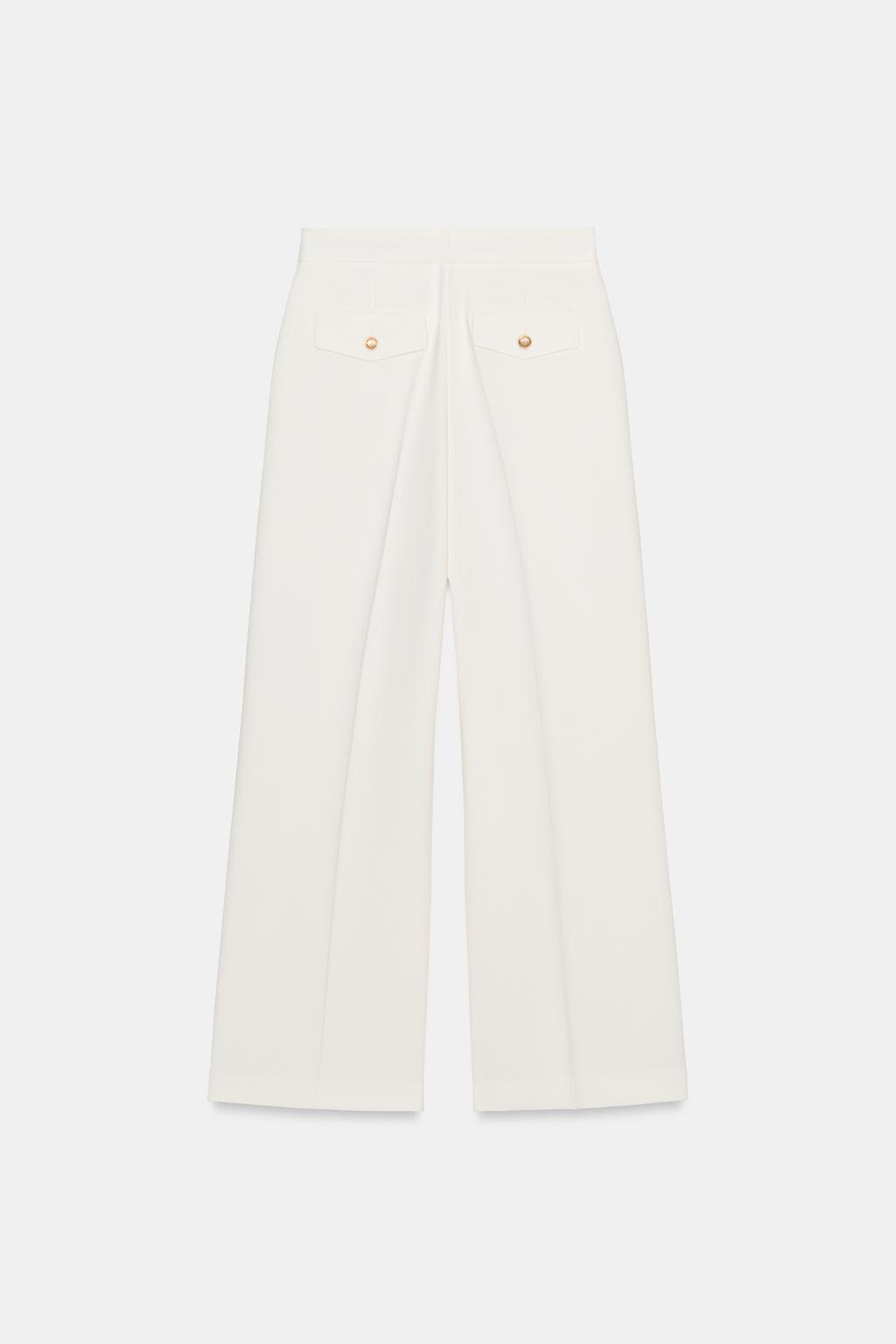 ШИРОКИЕ БРЮКИ С ЗАЩИПАМИ