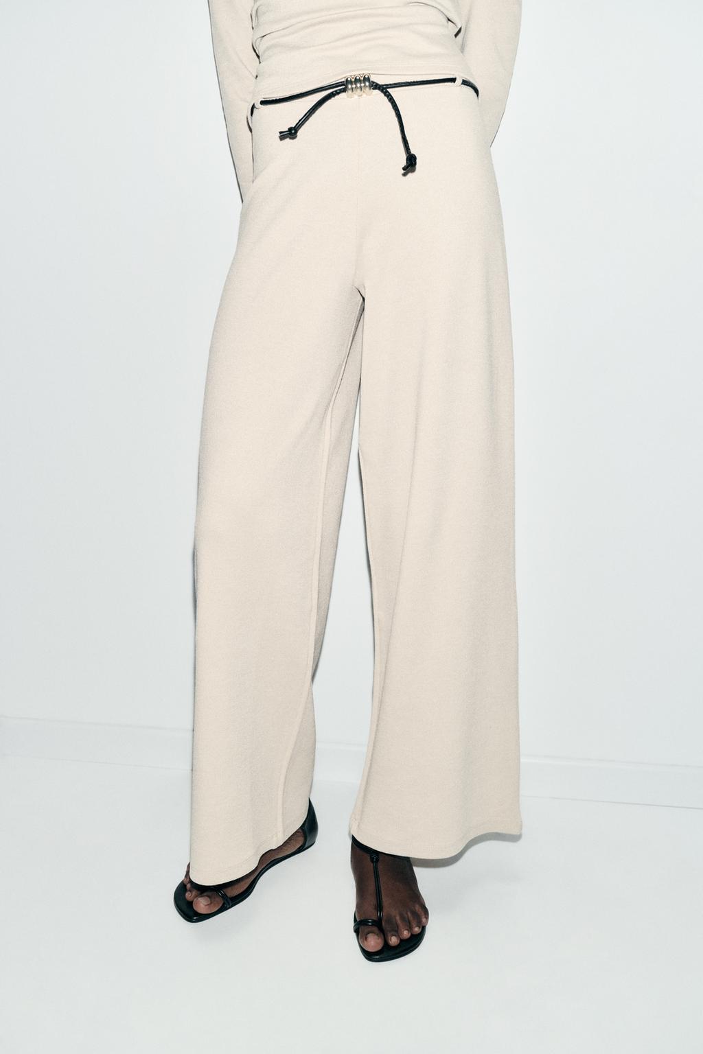 БРЮКИ-ПИКЕ С ПОЯСОМ