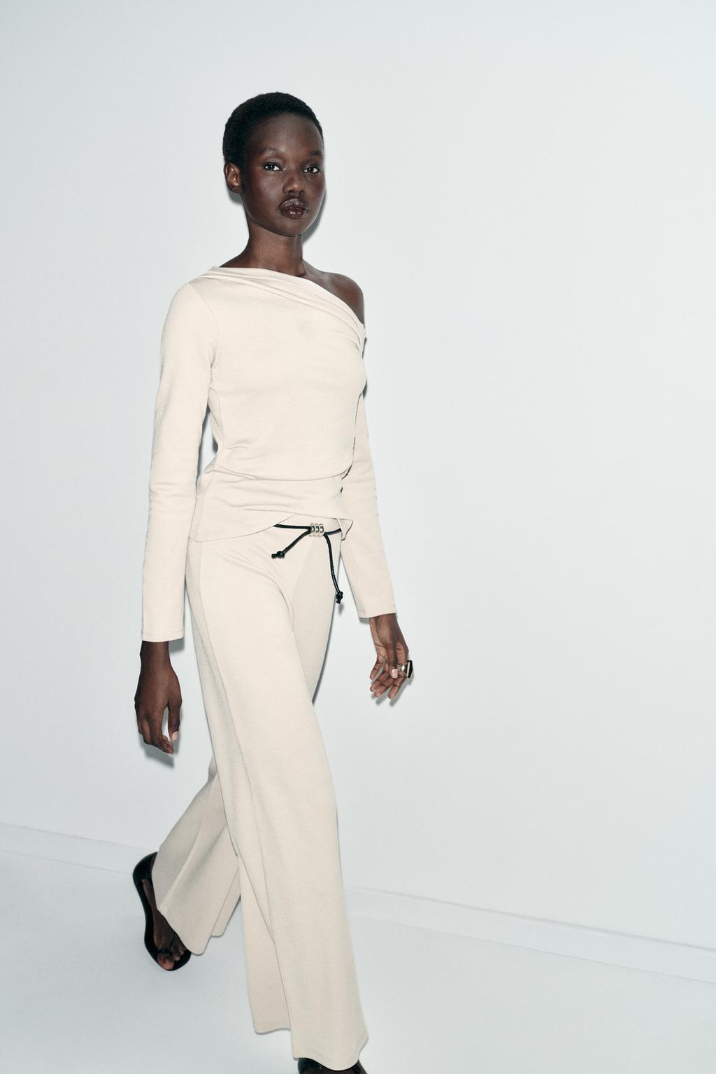 БРЮКИ-ПИКЕ С ПОЯСОМ