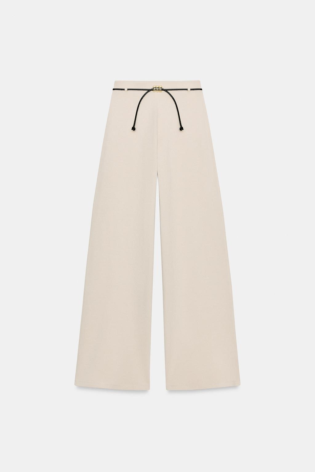 БРЮКИ-ПИКЕ С ПОЯСОМ