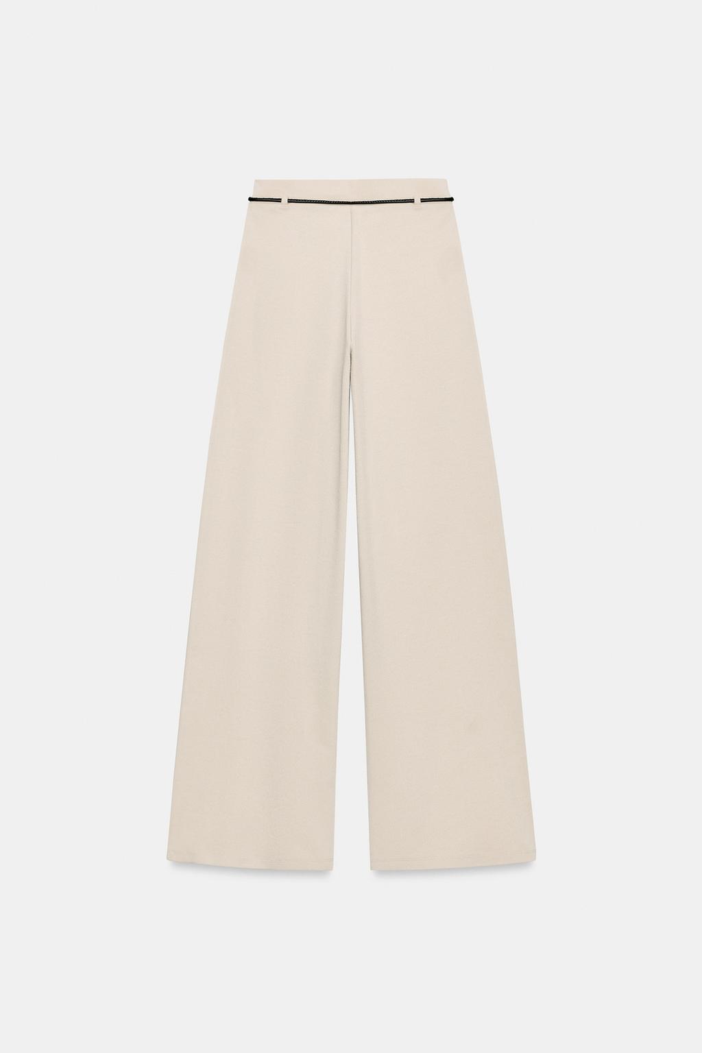 БРЮКИ-ПИКЕ С ПОЯСОМ