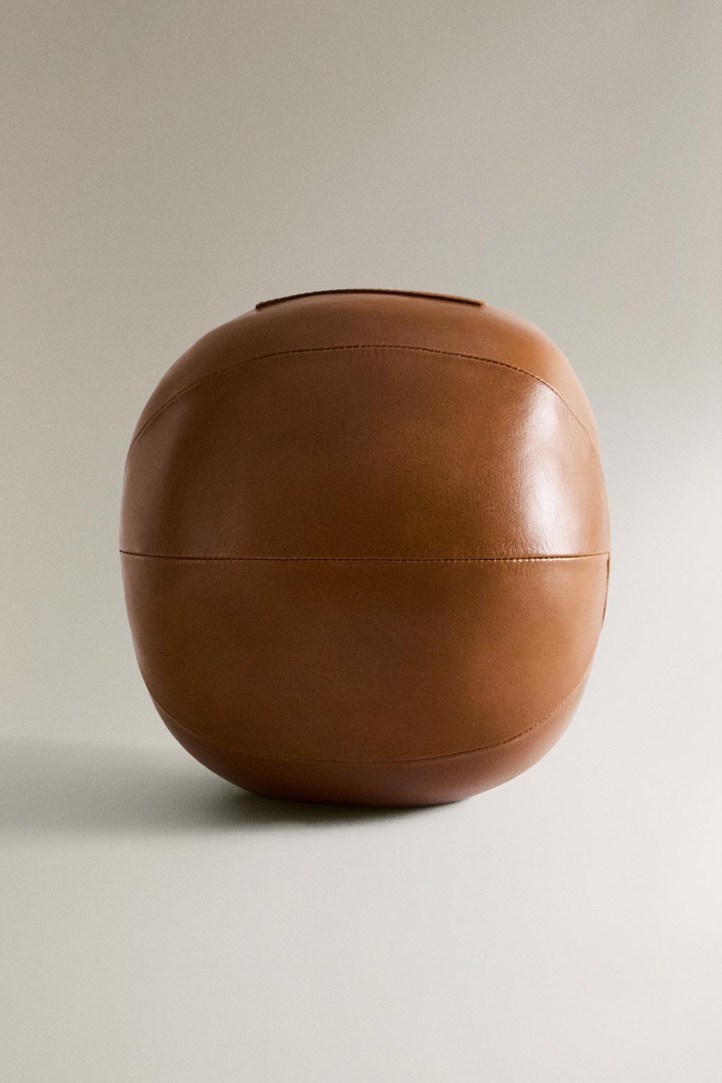 Медицинский мяч для упражнений из кожи