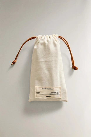 Кожаный скакалочный верев- Заказать в России