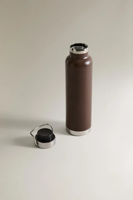 Лакированная нержавеющая стальная бутылка