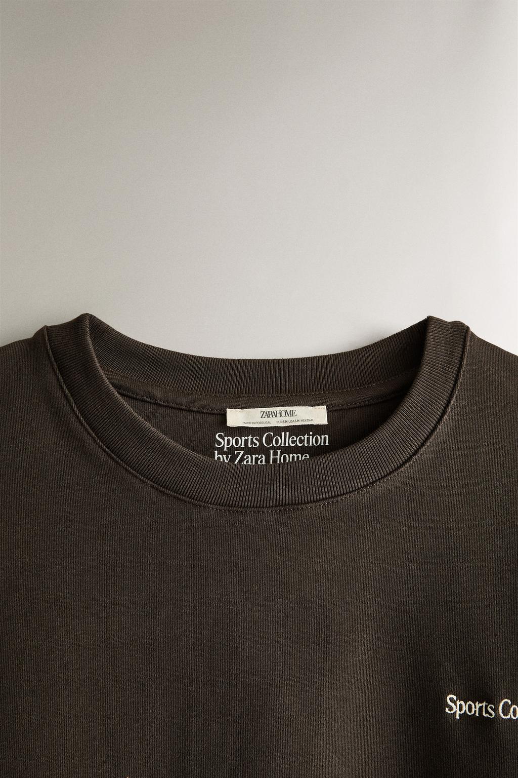 Хлопковый спортивный свитшот