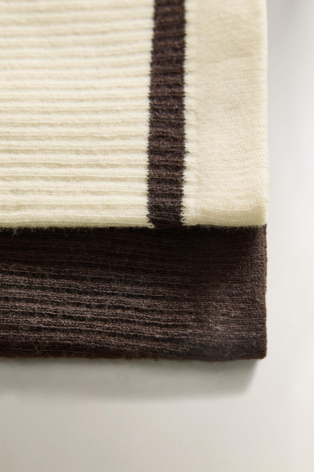 Набор хлопковых носков (набор из 2)