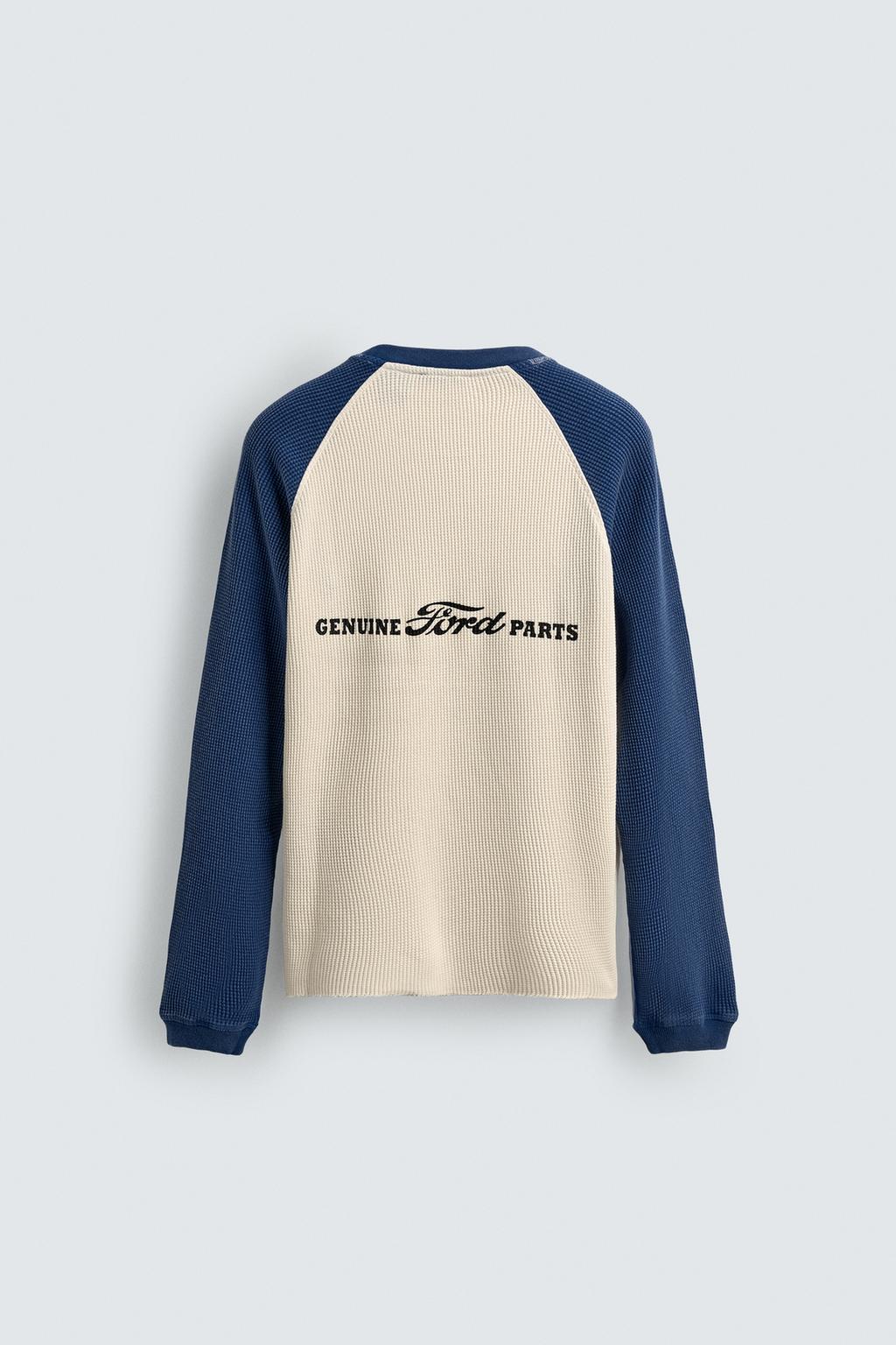 ФУТБОЛКА В СТИЛЕ КОЛОР-БЛОК WAFFLE FORD ©