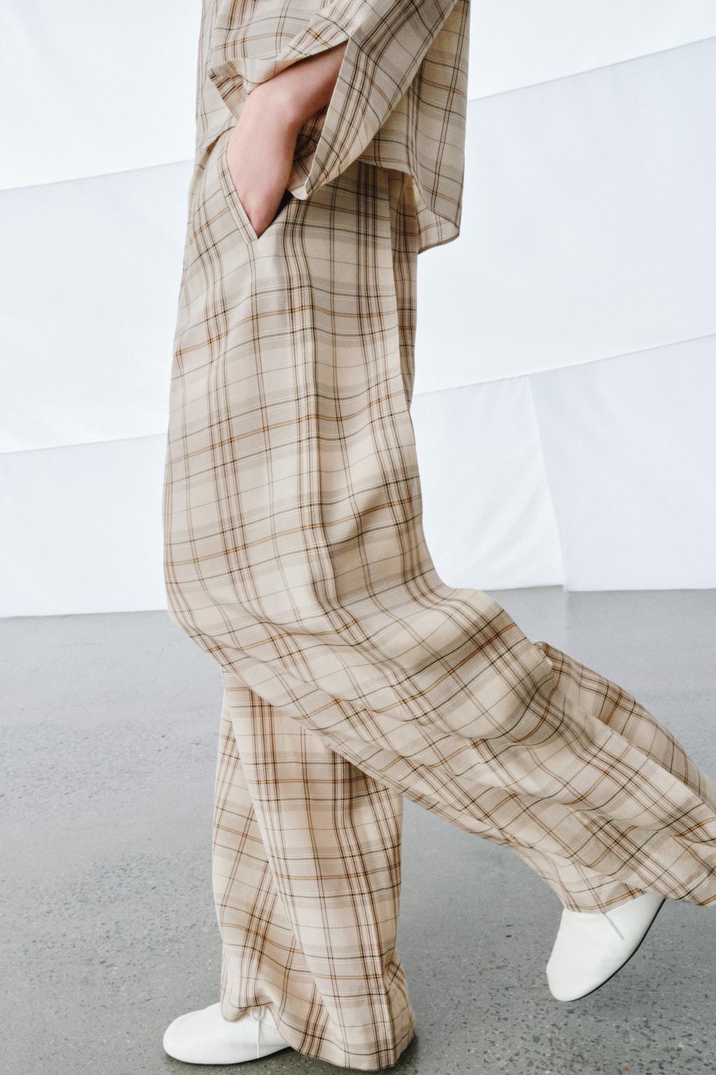 БРЮКИ В КЛЕТКУ — ZW COLLECTION