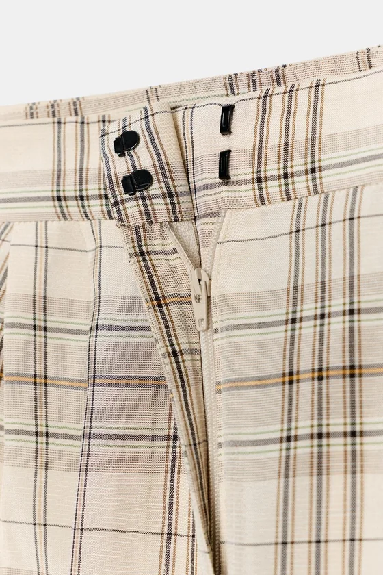 БРЮКИ В КЛЕТКУ — коллекция Zara «ZW»