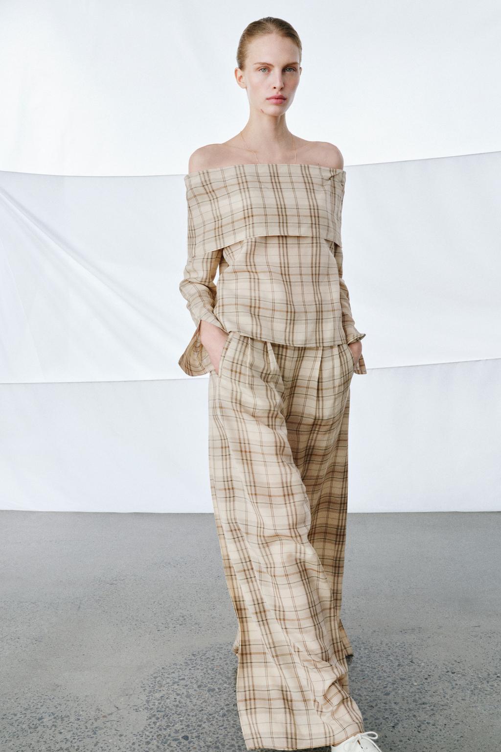 БРЮКИ В КЛЕТКУ — ZW COLLECTION