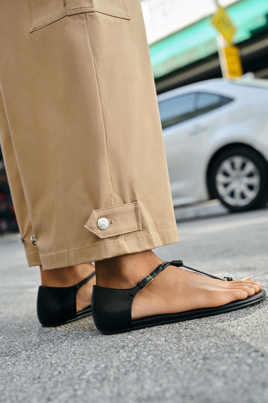 БРЮКИ PAPERBAG КАРГО С КАРМАНАМИ