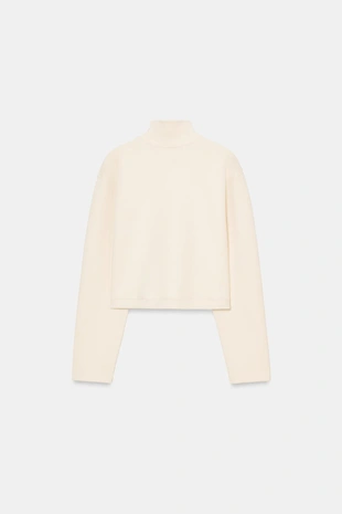 Толстовка поло из интерлока