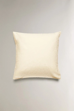 Хлопковая наволочка с жаккардовым узором- Заказать в России