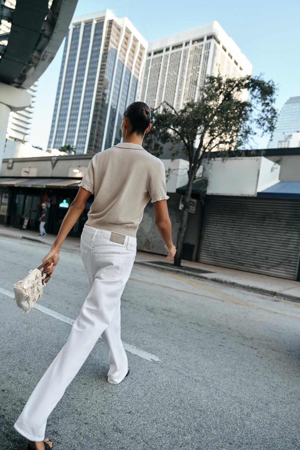 КАРДИГАН С КОРОТКИМИ РУКАВАМИ И КРУЖЕВОМ