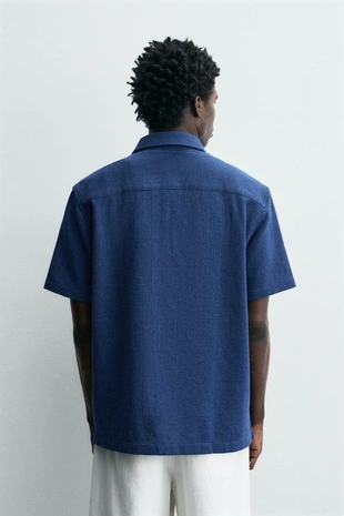 Рубашка комфортного кроя