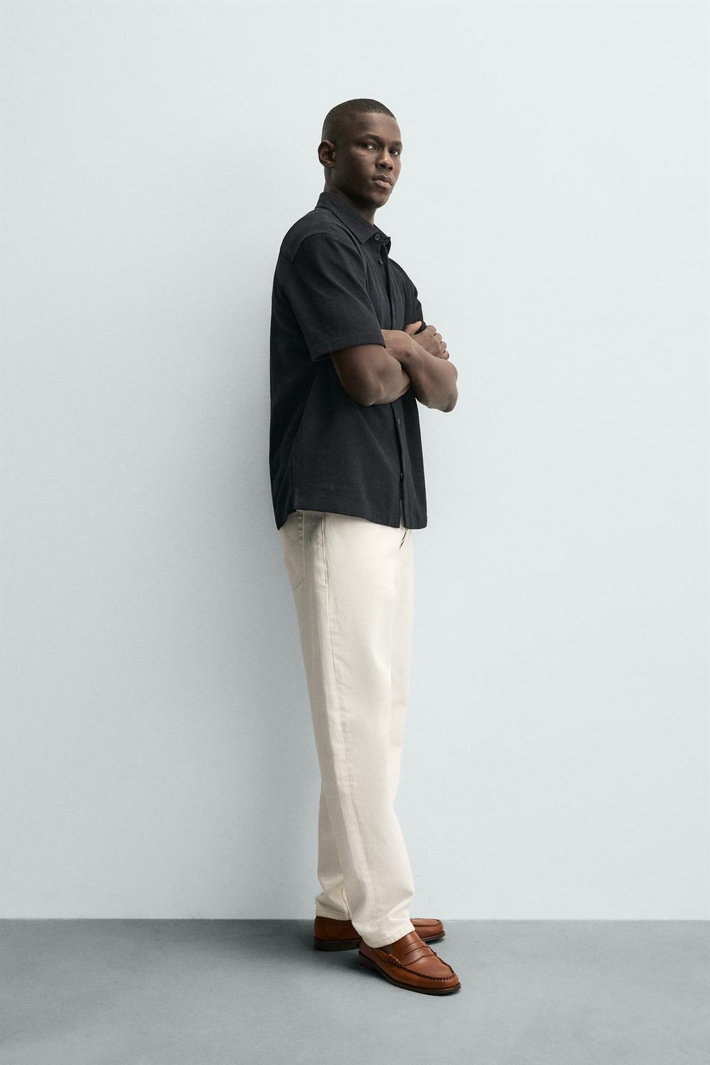 РУБАШКА ИЗ ЭЛАСТИЧНОЙ ТКАНИ КОМФОРТ