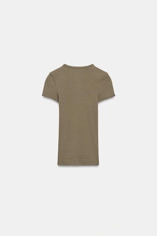 Футболка в рубчик- Заказать в России