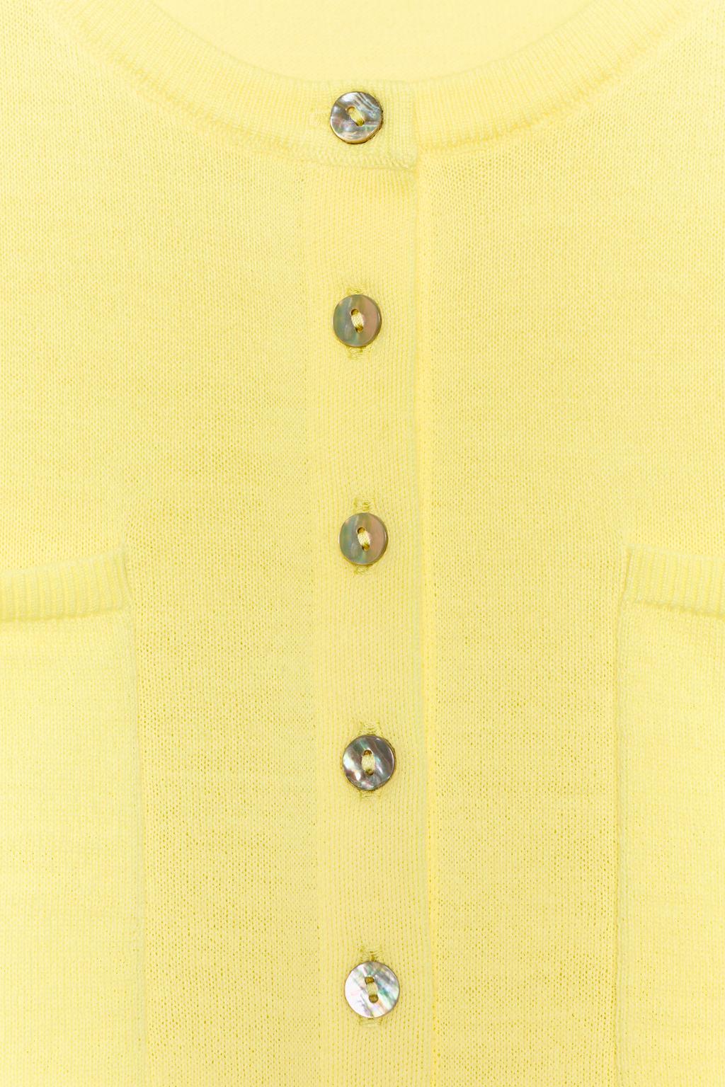 КАРДИГАН ИЗ ШЕРСТИ С НАКЛАДНЫМИ КАРМАНАМИ