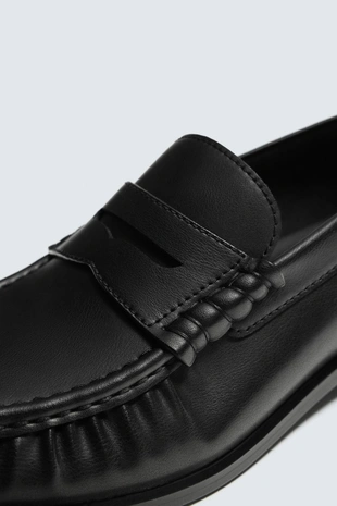 Строгие лоферы с планкой- Заказать в России