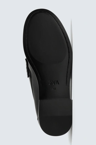 Строгие лоферы с планкой- Заказать в России