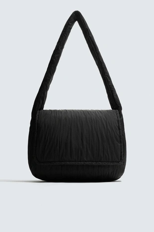 Стеганая нейлоновая сумка через плечо- Заказать в России