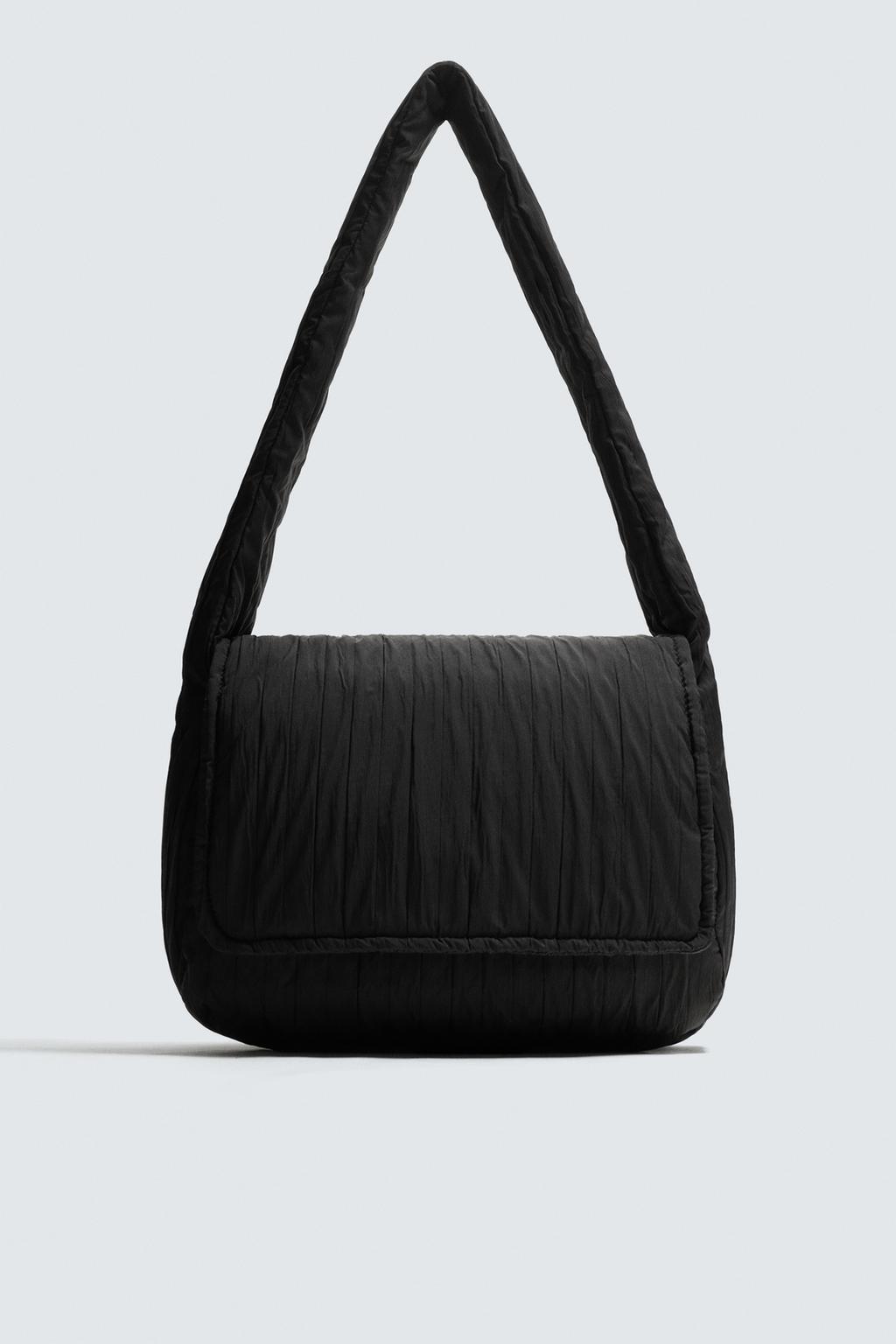 СТЕГАНАЯ НЕЙЛОНОВАЯ СУМКА ЧЕРЕЗ ПЛЕЧО