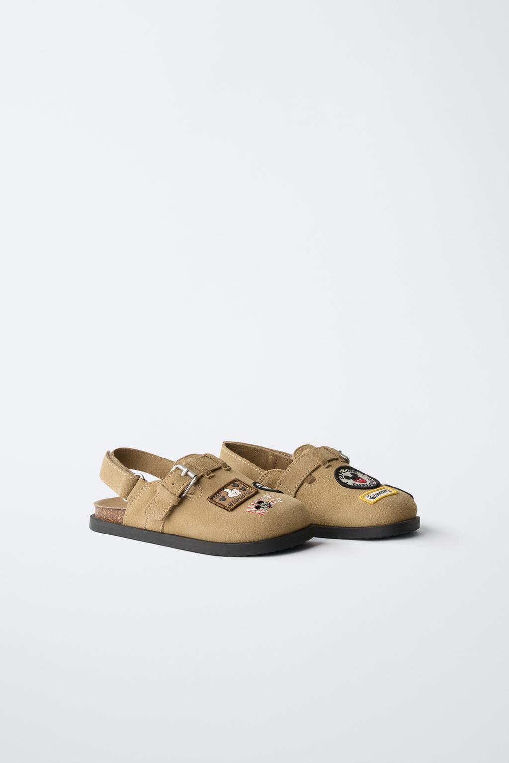 КОЖАНЫЕ САБО С МИККИ МАУСОМ © DISNEY