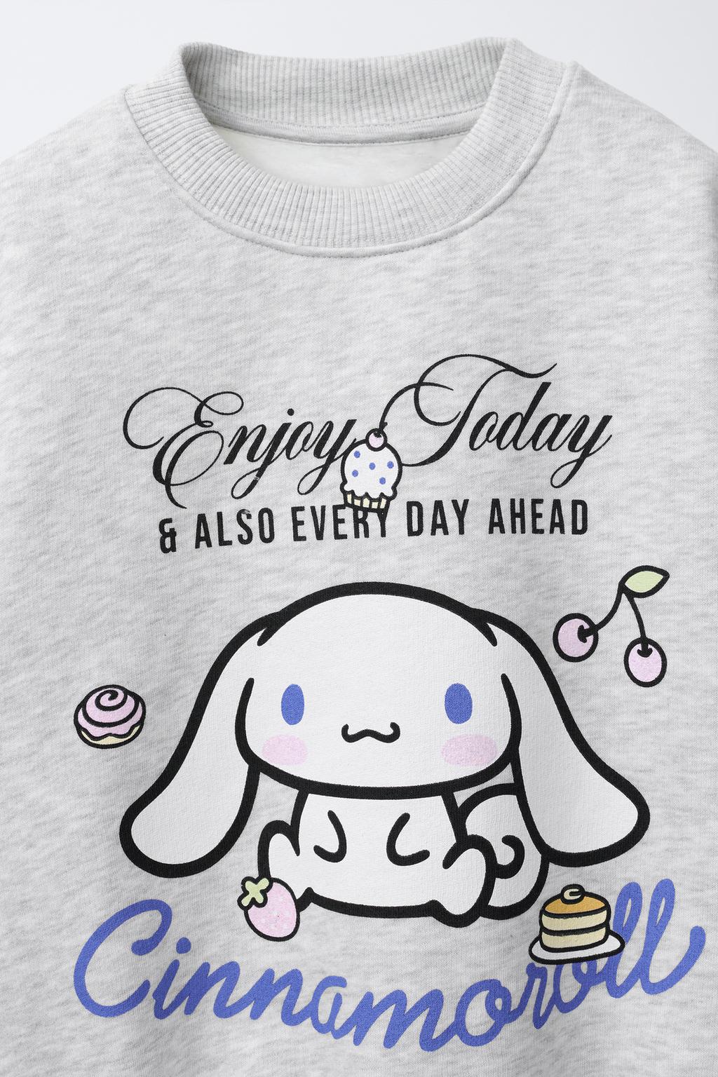 ТОЛСТОВКА С ПРИНТОМ CINNAMOROLL © SANRIO