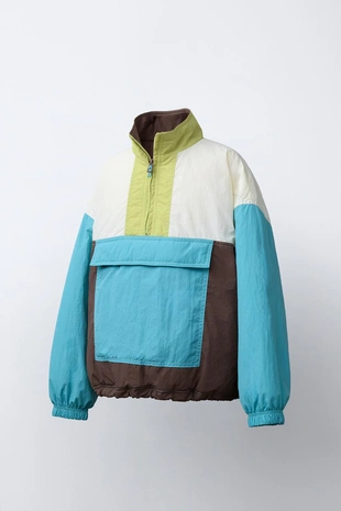 Дождевик-кенгуру колорблок- Заказать в России