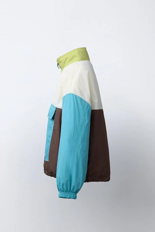 Дождевик-кенгуру колорблок- Заказать в России