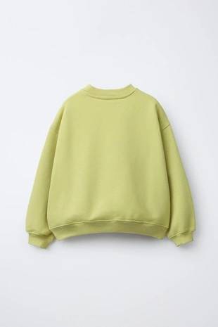 Толстовка с принтом «яблоко»- Заказать в России