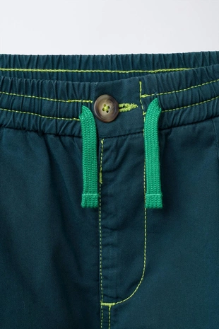 Брюки BALLOON с декоративной прострочкой- Заказать в России