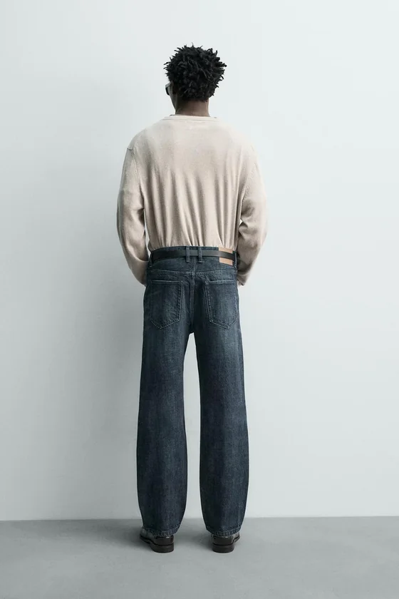 ДЖИНСЫ  укороченные ИЗ ДЕНИМА SELVEDGE