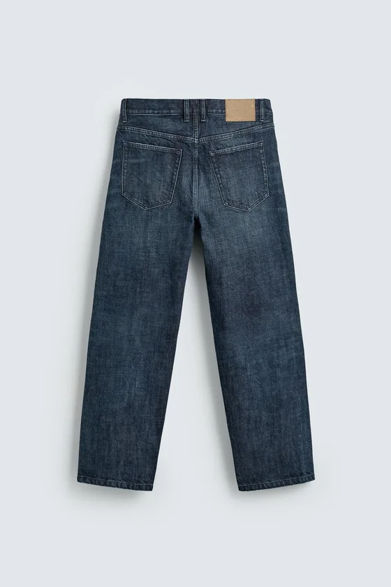 ДЖИНСЫ  укороченные ИЗ ДЕНИМА SELVEDGE