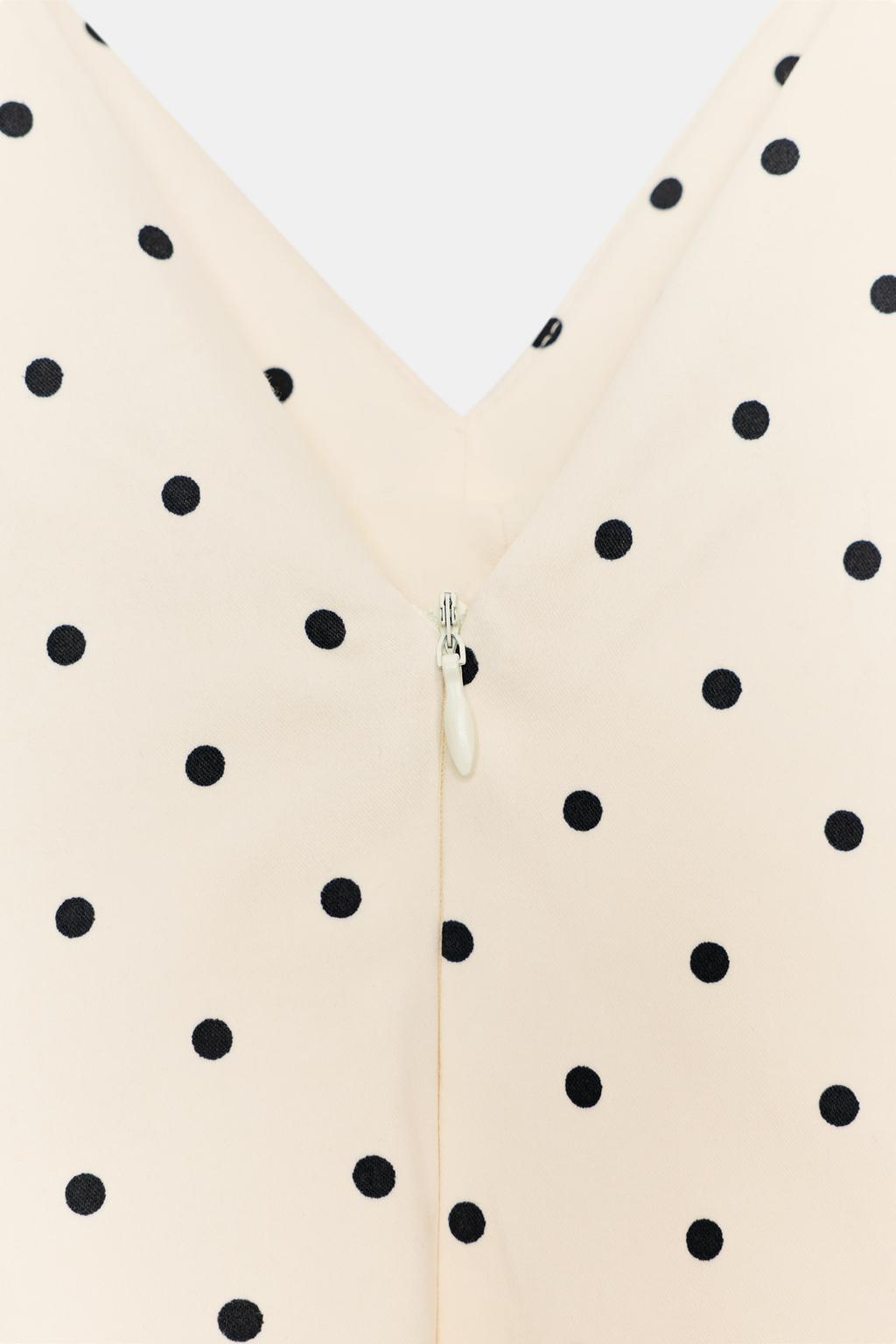 КОРОТКИЙ КОМБИНЕЗОН В ГОРОШЕК