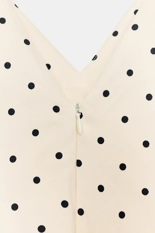 Короткий комбинезон в горошек- Заказать в России