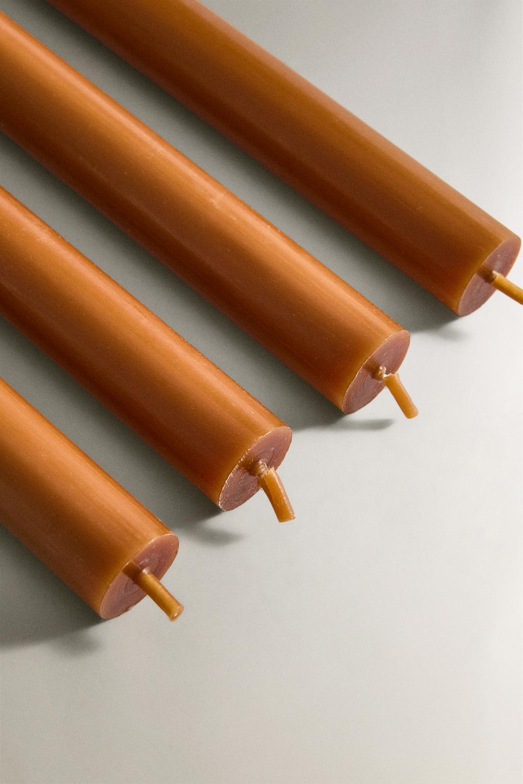 Набор длинных свечей (набор из 4 штук)