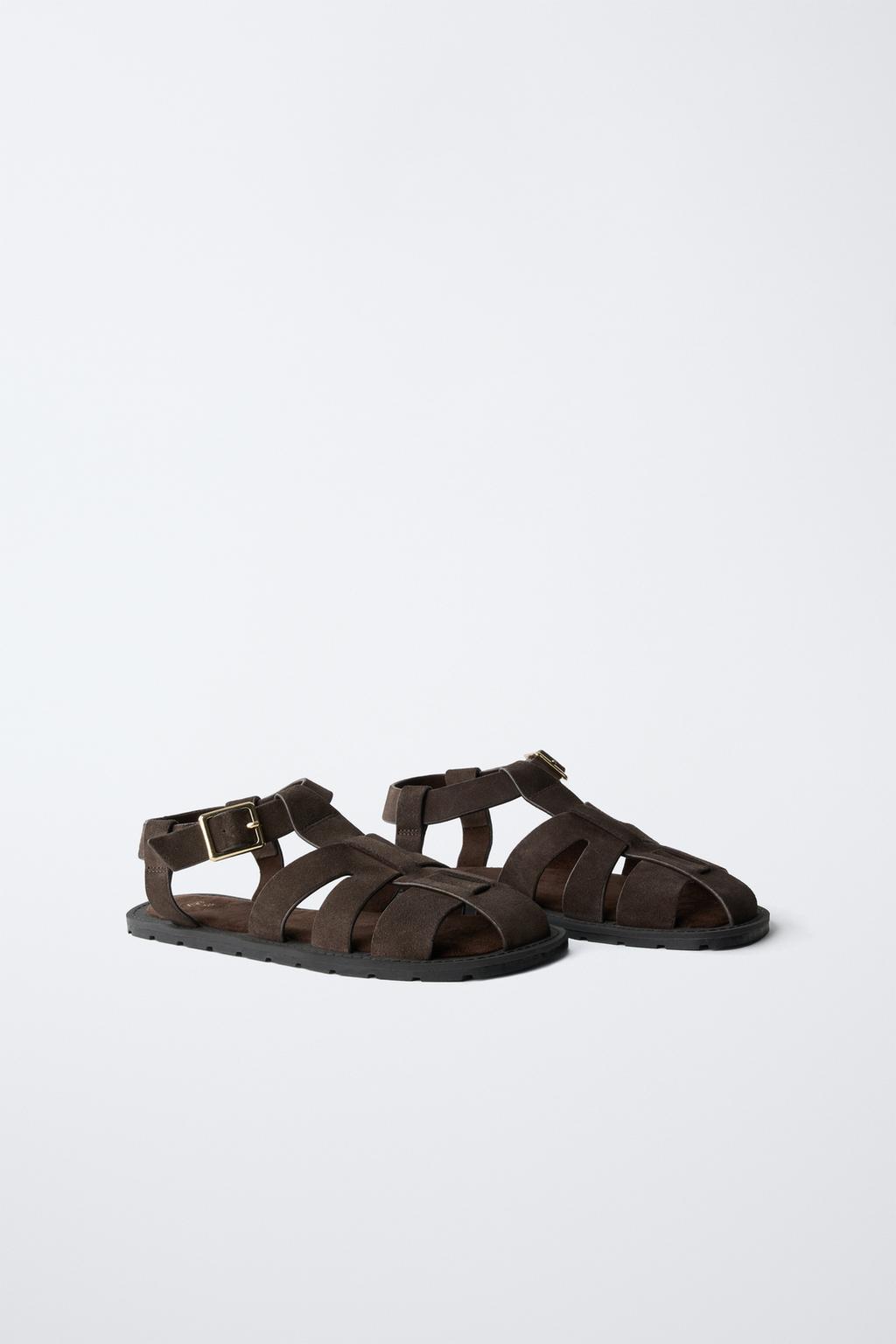 КОЖАНЫЕ САНДАЛИИ