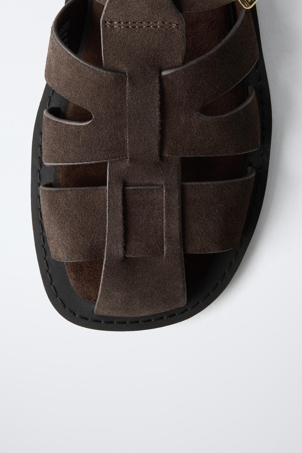 КОЖАНЫЕ САНДАЛИИ