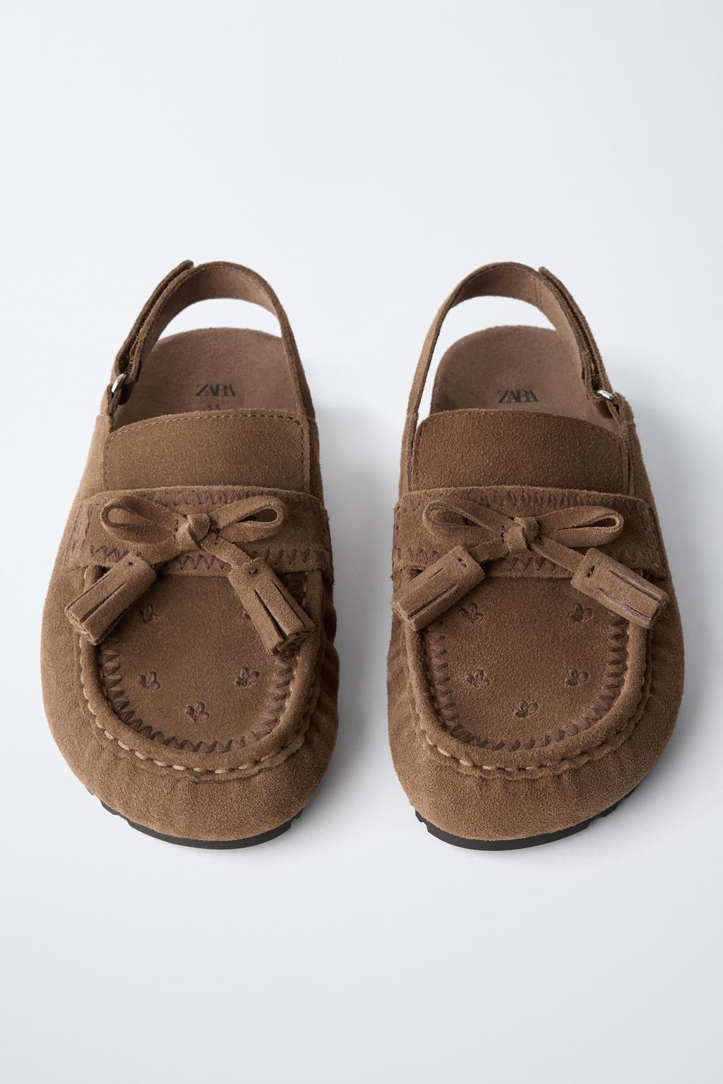 КОЖАНЫЕ САБО С КИСТОЧКАМИ