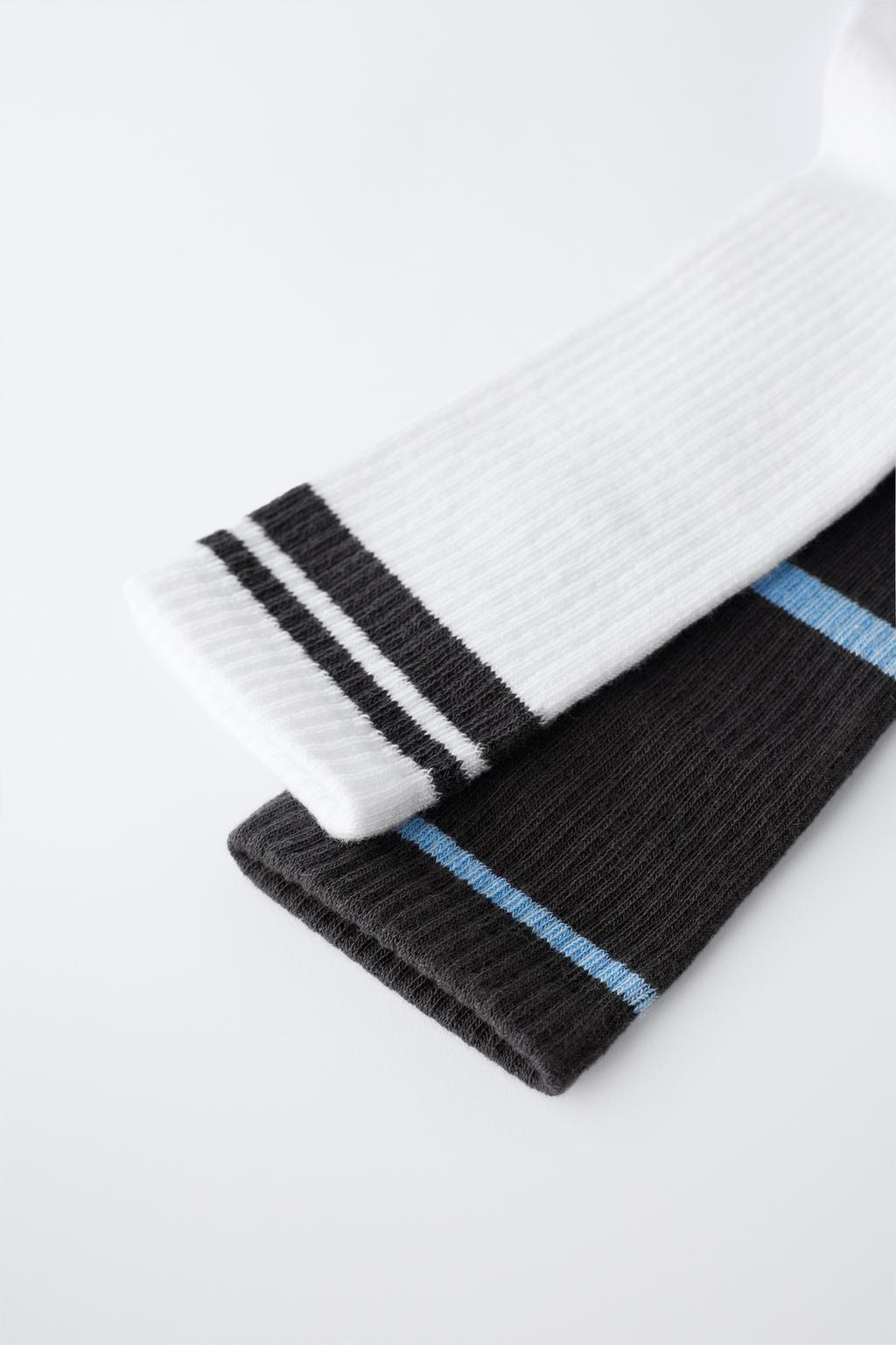 НАБОР ИЗ ДВУХ ВЫСОКИХ НОСКОВ UEFA CHAMPIONS LEAGUE ®