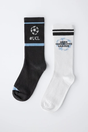 Набор из двух высоких носков UEFA CHAMPIONS LEAGUE ®- Заказать в России