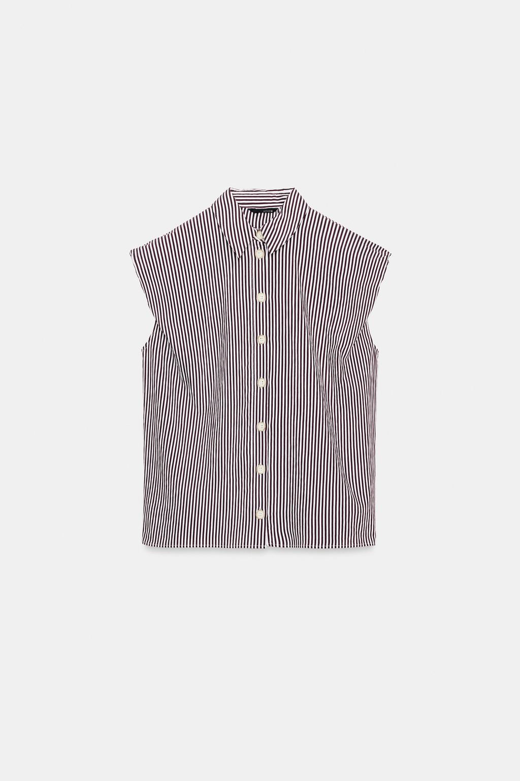 РУБАШКА С ОБЪЕМНЫМИ РУКАВАМИ