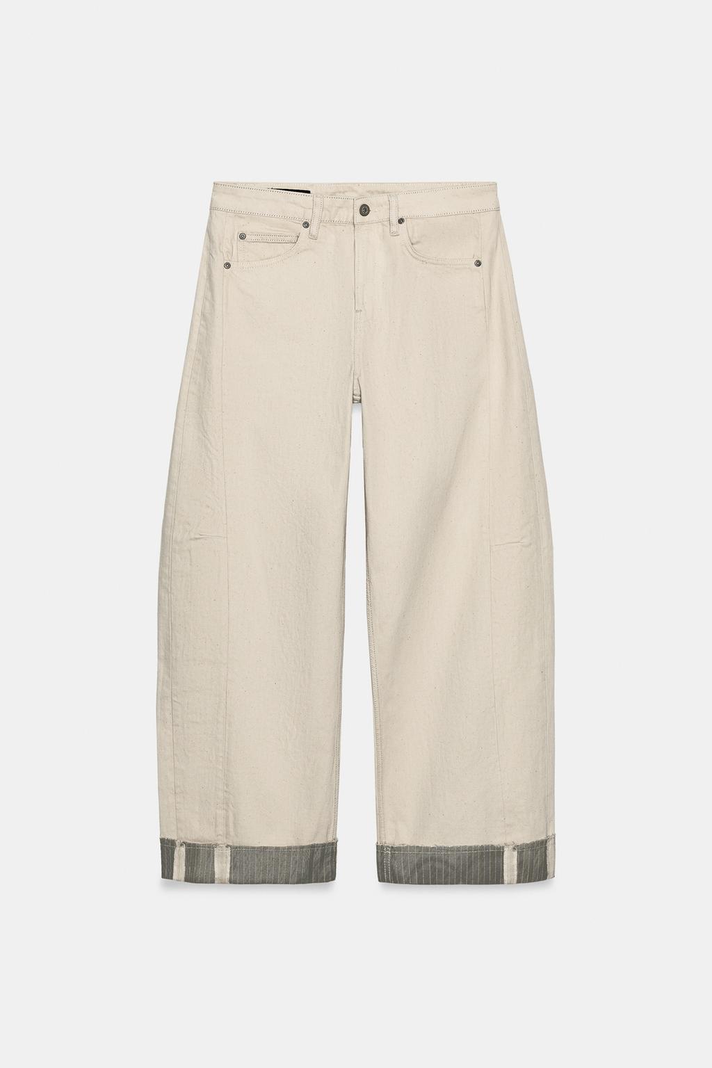 ДЖИНСЫ RELAXED СО СРЕДНЕЙ ПОСАДКОЙ — ZW COLLECTION