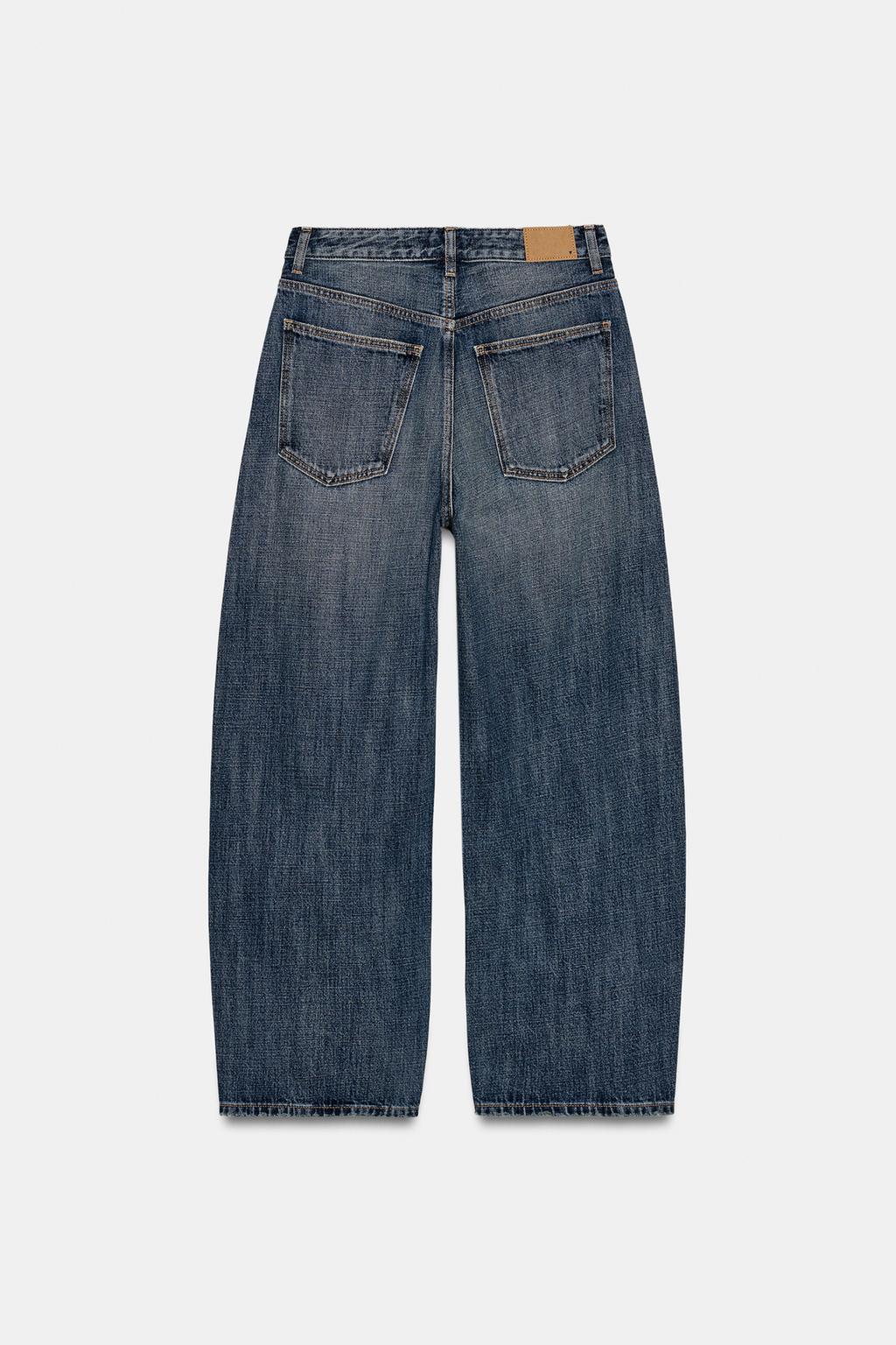 ДЖИНСЫ TRF BAGGY BALLOON СО СРЕДНЕЙ ПОСАДКОЙ