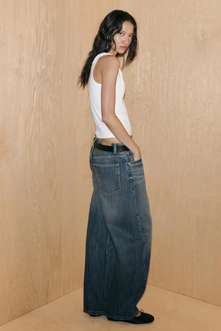 Джинсы TRF BAGGY BALLOON со средней посадкой- Заказать в России