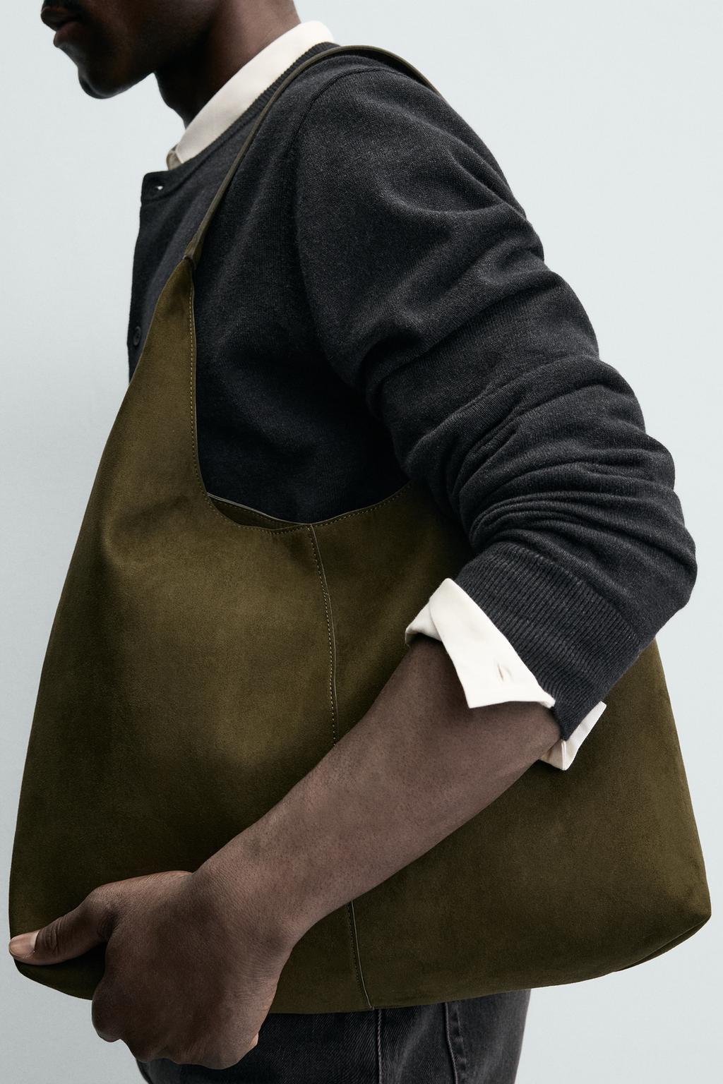 ОДНОТОННАЯ СУМКА-ШОПЕР