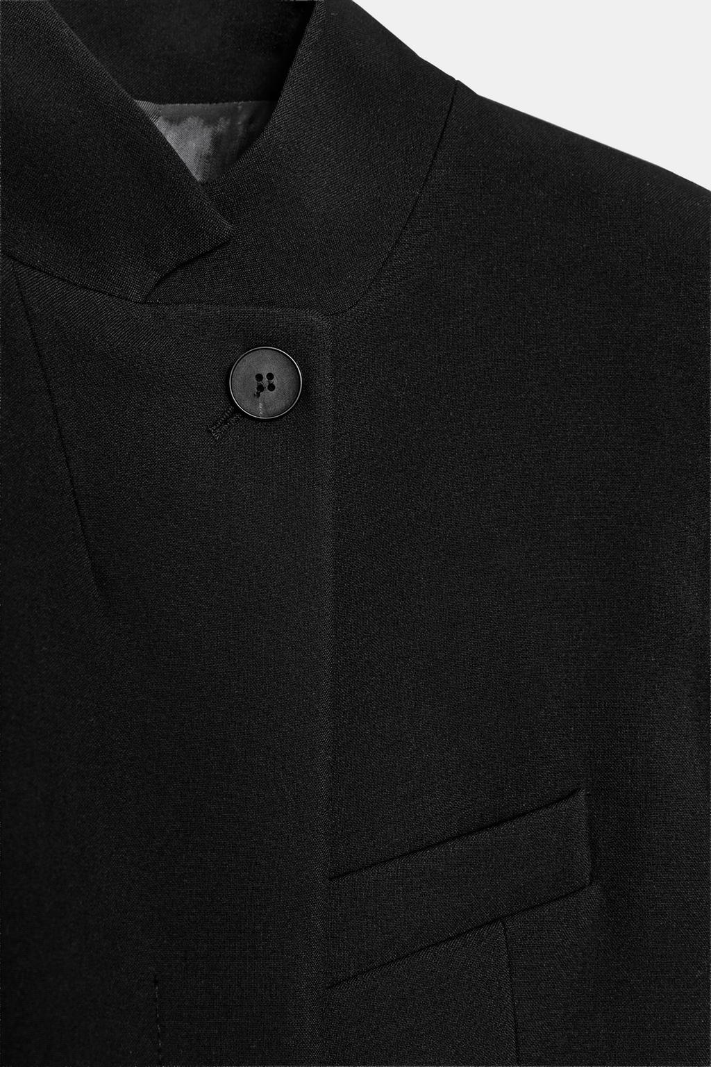 УКОРОЧЕННЫЙ БЛЕЙЗЕР С КОРОТКИМИ РУКАВАМИ — ZW COLLECTION